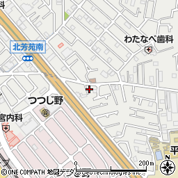 兵庫県加古川市平岡町新在家1676-16周辺の地図
