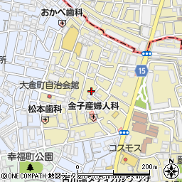 〒571-0068 大阪府門真市大倉町の地図
