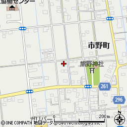 静岡県浜松市中央区市野町2241周辺の地図