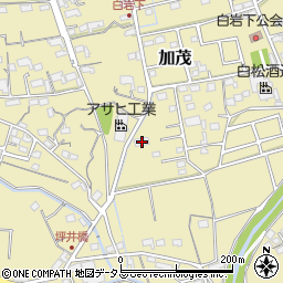 静岡県菊川市加茂856周辺の地図