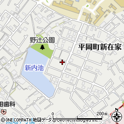 兵庫県加古川市平岡町新在家1958-111周辺の地図