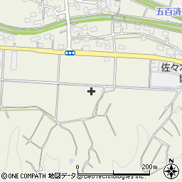 静岡県掛川市上内田周辺の地図