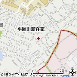 兵庫県加古川市平岡町新在家2048周辺の地図