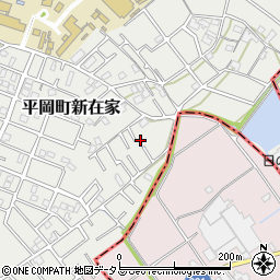 兵庫県加古川市平岡町新在家2031-7周辺の地図