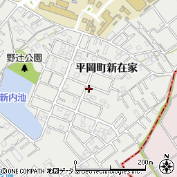 兵庫県加古川市平岡町新在家2065-60周辺の地図