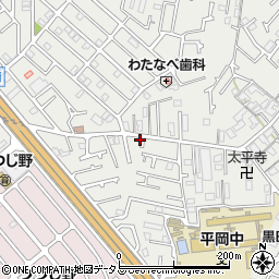 兵庫県加古川市平岡町新在家1746-1周辺の地図