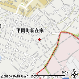 兵庫県加古川市平岡町新在家2049-5周辺の地図