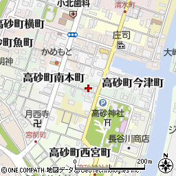 兵庫県高砂市高砂町田町463周辺の地図
