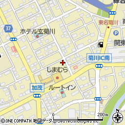 静岡県菊川市加茂5536周辺の地図