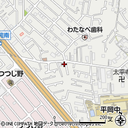 兵庫県加古川市平岡町新在家1745-17周辺の地図