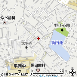 兵庫県加古川市平岡町新在家1877周辺の地図