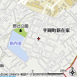 兵庫県加古川市平岡町新在家2065-79周辺の地図