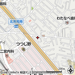 兵庫県加古川市平岡町新在家1674-9周辺の地図