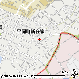 兵庫県加古川市平岡町新在家2049-6周辺の地図
