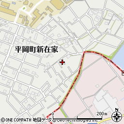 兵庫県加古川市平岡町新在家2033-6周辺の地図