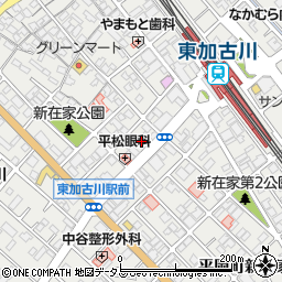 兵庫県加古川市平岡町新在家2丁目274周辺の地図