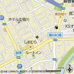 静岡県菊川市加茂5566周辺の地図