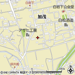 静岡県菊川市加茂857周辺の地図