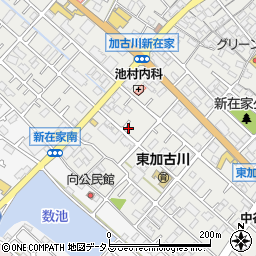 兵庫県加古川市平岡町新在家413-1周辺の地図