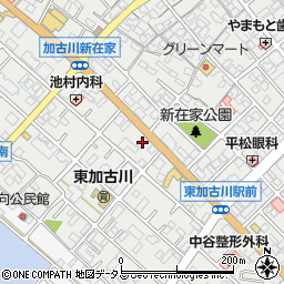 兵庫県加古川市平岡町新在家234周辺の地図