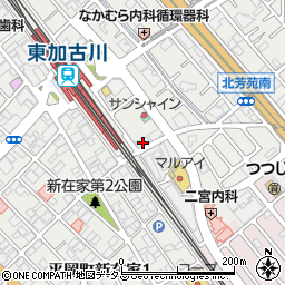 兵庫県加古川市平岡町新在家1140周辺の地図