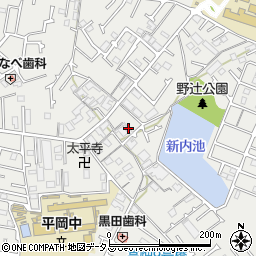 兵庫県加古川市平岡町新在家1877-5周辺の地図