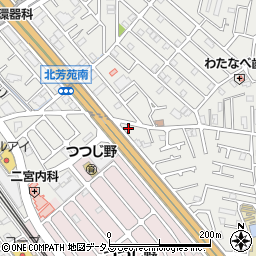 兵庫県加古川市平岡町新在家1674-6周辺の地図