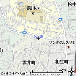 兵庫県西宮市雲井町8-30周辺の地図