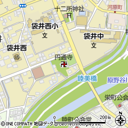 円通寺本堂周辺の地図