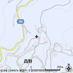 岡山県岡山市北区高野1593周辺の地図
