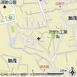 静岡県菊川市加茂1000周辺の地図