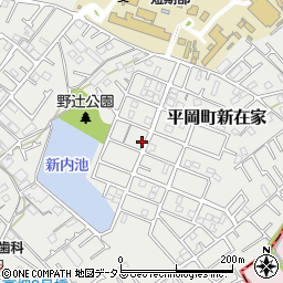兵庫県加古川市平岡町新在家1958-63周辺の地図