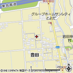 静岡県磐田市豊田220周辺の地図