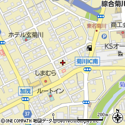 静岡県菊川市加茂5561周辺の地図