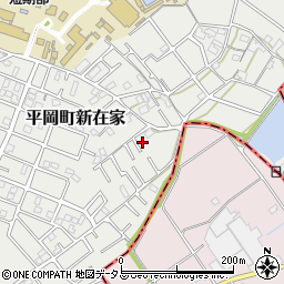 兵庫県加古川市平岡町新在家2031-6周辺の地図