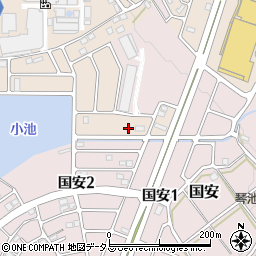 兵庫県加古郡稲美町国岡1丁目310周辺の地図