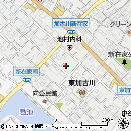 兵庫県加古川市平岡町新在家413周辺の地図
