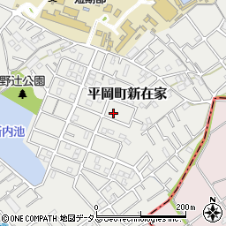 兵庫県加古川市平岡町新在家2046-13周辺の地図