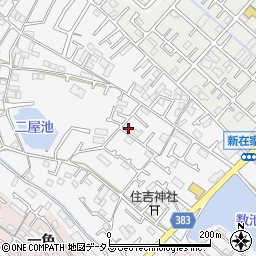 兵庫県加古川市野口町二屋253-13周辺の地図