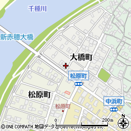 兵庫県赤穂市大橋町3-1周辺の地図