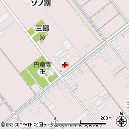 三郷公民館周辺の地図