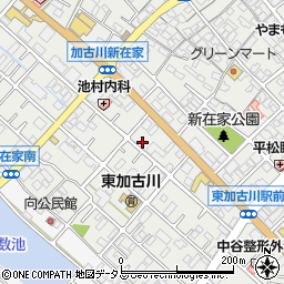 兵庫県加古川市平岡町新在家200-1周辺の地図
