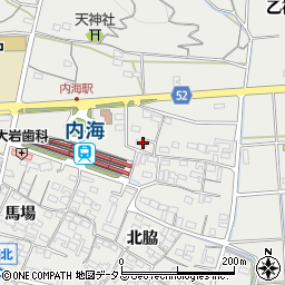 愛知県知多郡南知多町内海先苅周辺の地図