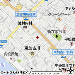 兵庫県加古川市平岡町新在家200-3周辺の地図