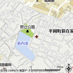 兵庫県加古川市平岡町新在家1958-97周辺の地図