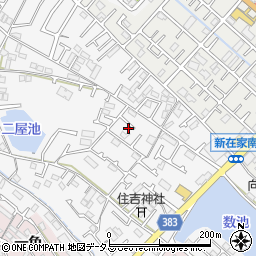 兵庫県加古川市野口町二屋253-15周辺の地図