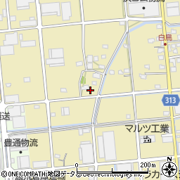 静岡県浜松市中央区白鳥町603周辺の地図