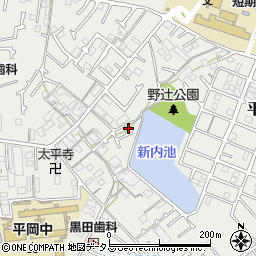 兵庫県加古川市平岡町新在家2136-12周辺の地図