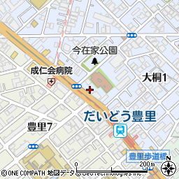 すき家東淀川大桐店周辺の地図