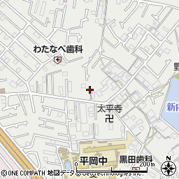 兵庫県加古川市平岡町新在家1851周辺の地図